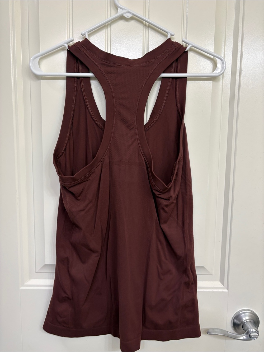 Athleta Racerback Performance‎ Tank - Burgundy - Picture 6 of 8
